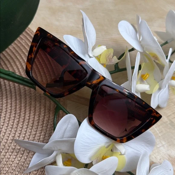 DIFF EYEWEAR 🔥 WINONA Tortoise Shell Sunglasses - Picture 3 of 10